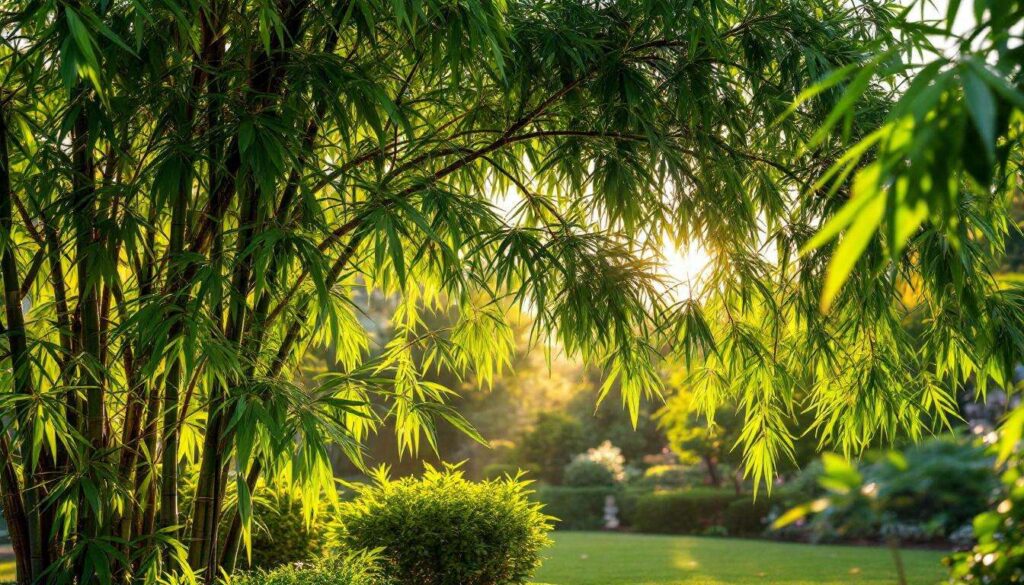 L'albero che cresce veloce come il bambù, ma la sua fioritura suscita molti dibattiti nel giardino