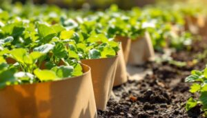 Pensavo di gettare questi cartoni, ma a febbraio mi hanno risparmiato settimane di diserbo estenuante