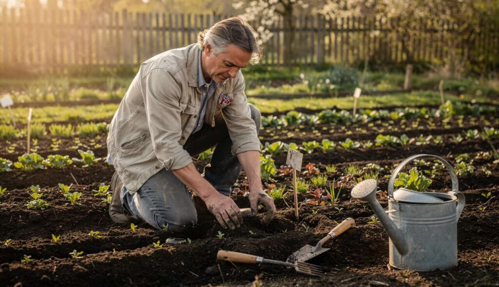 Mentre altri aspettano la primavera, i giardinieri esperti seminano già queste verdure