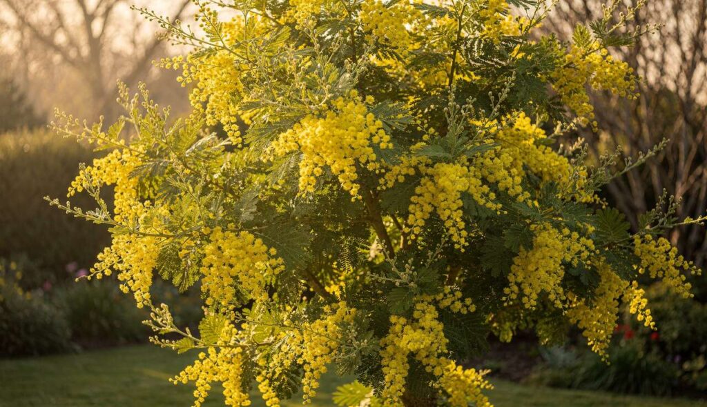 Il mimosa delle 4 stagioni, una fioritura splendente quasi tutto l’anno nel giardino