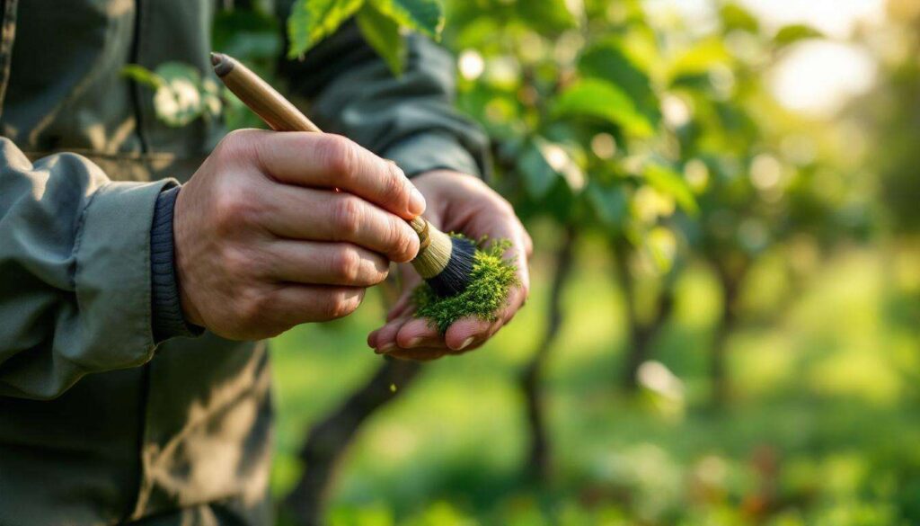 Il trucco naturale dei giardinieri esperti per eliminare il muschio dai fruttiferi