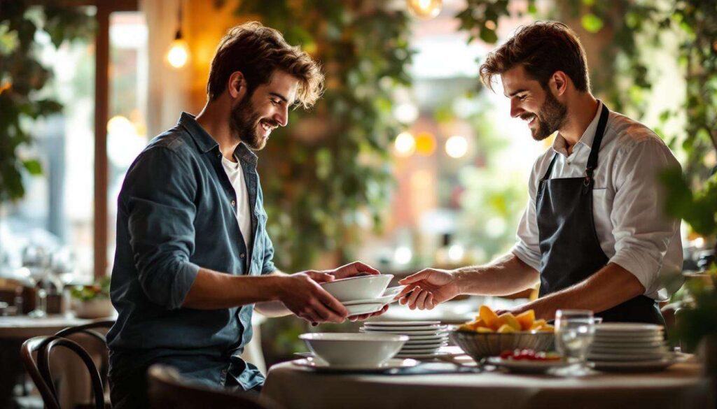 Cosa rivela di voi l'abitudine di aiutare i camerieri a sparecchiare, secondo la psicologia
