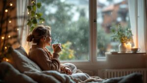 I consigli di uno psicologo per restare positivi quando piove senza sosta