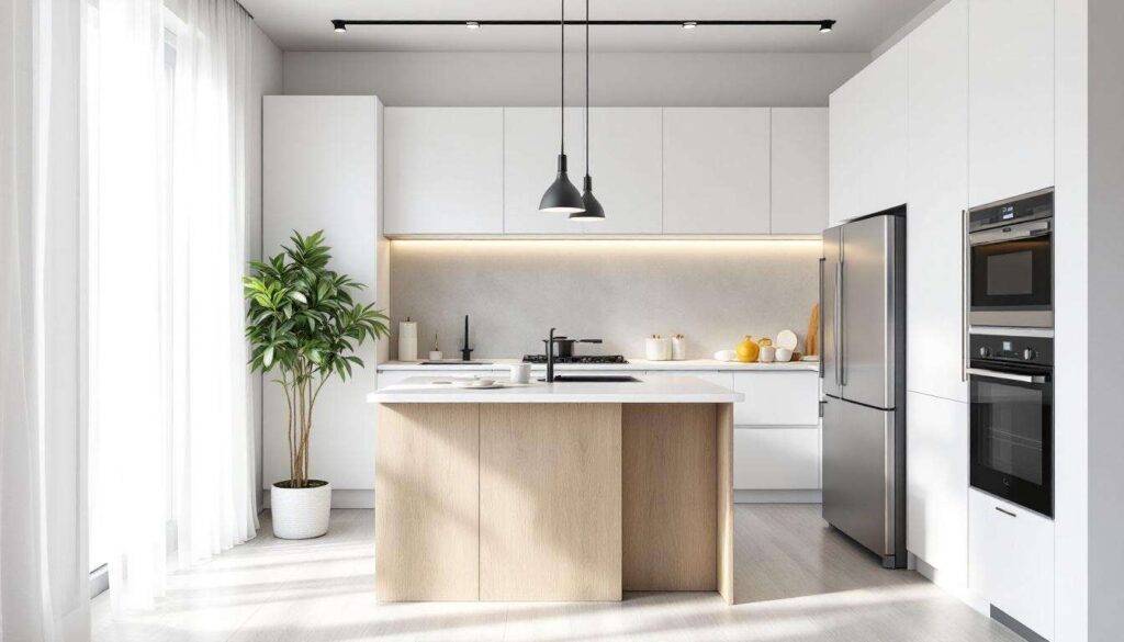 Cucine piccole con isola: 11 progetti ingegnosi che trasformano spazi minimi in ambienti pratici e moderni