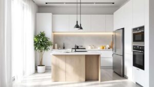 Cucine piccole con isola: 11 progetti ingegnosi che trasformano spazi minimi in ambienti pratici e moderni