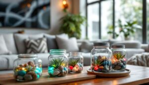 Non usare i vasi di vetro solo per i fiori: ecco le idee originali che trasformano il salotto