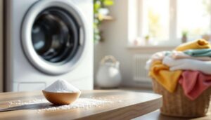 Ecco perché un cucchiaino di sale in lavatrice impedisce ai capi colorati di stingere sui bianchi