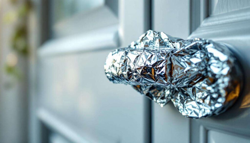 Perché il trucco della carta stagnola sulla maniglia sta conquistando sempre più persone