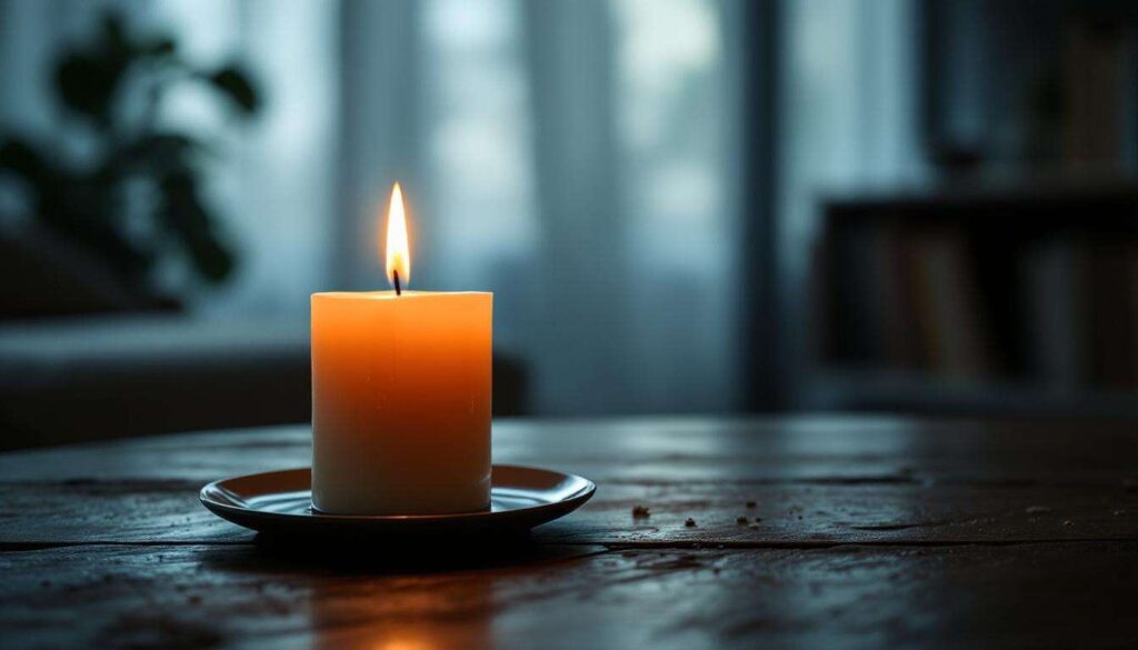 Il trucco della candela: così i lumini durano quasi il doppio