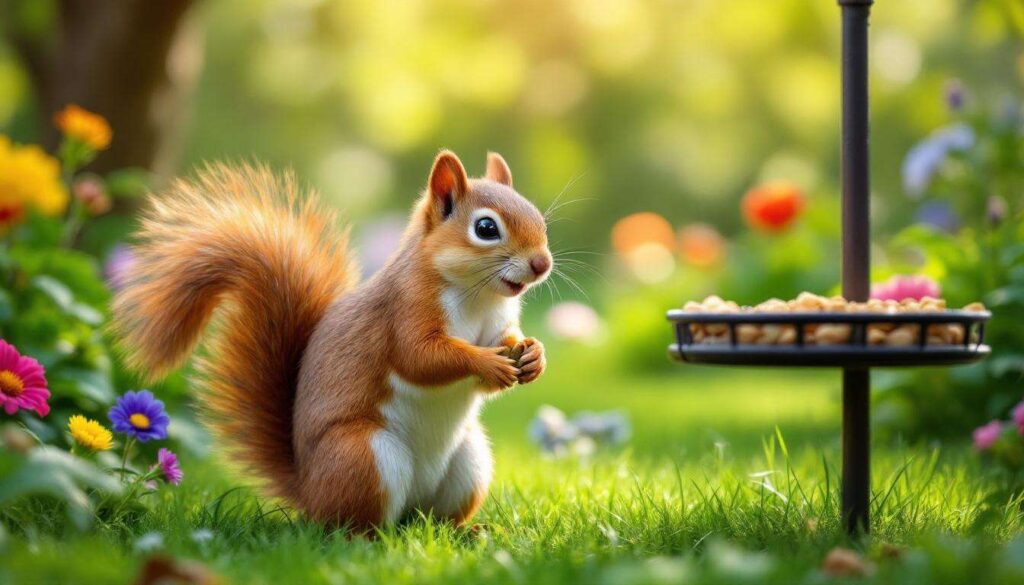 Qual è il significato della presenza di uno scoiattolo nel vostro giardino?